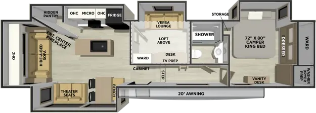 4003MB Floorplan Image