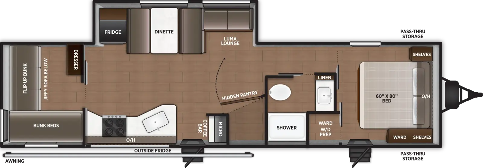 Airelume 285 Floorplan