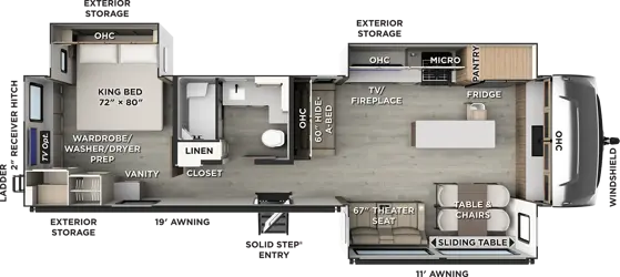 8391FK Floorplan Image