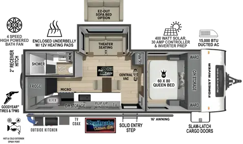 205RKLE Floorplan Image