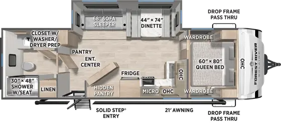2580RBSS Floorplan Image