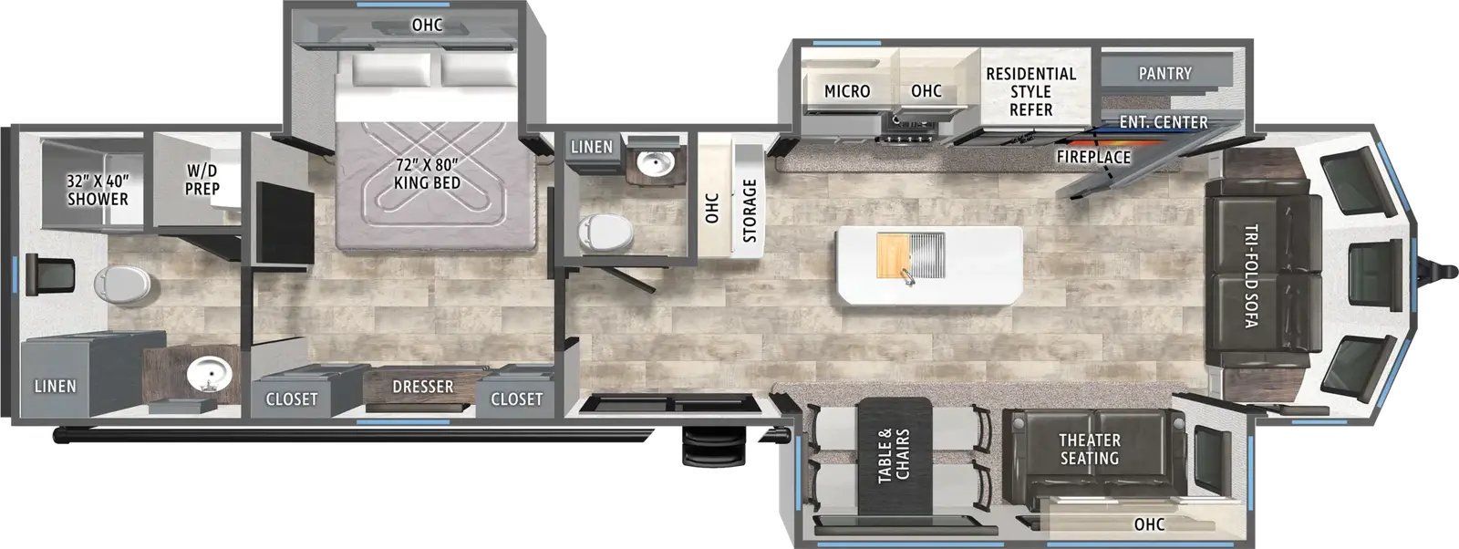 Puma Vista 38VFL floorplan