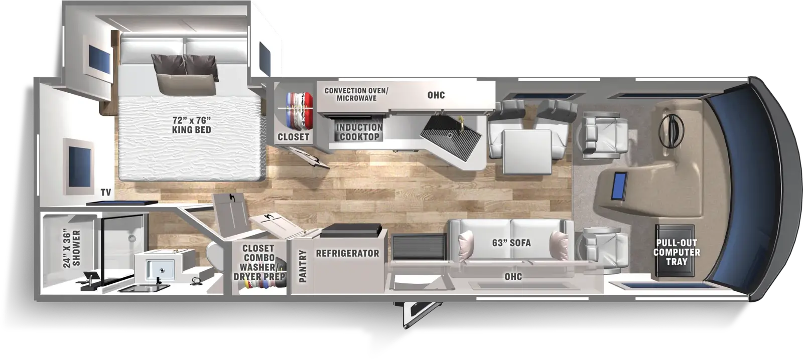 Euro 25EU floorplan
