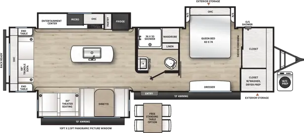 313RLTS Floorplan Image