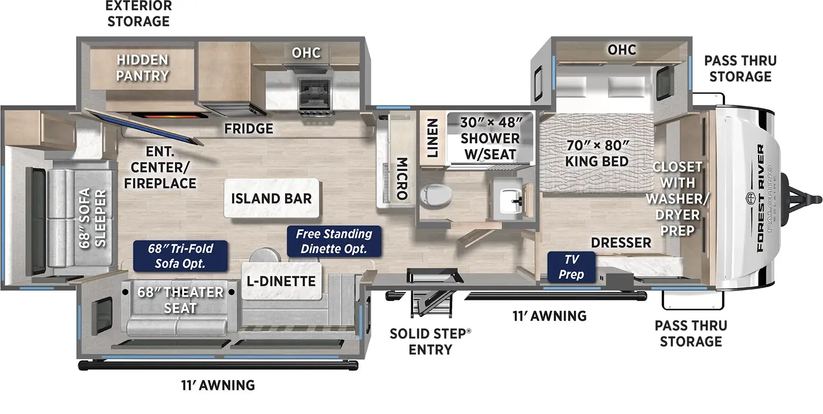 3380RLBT Floorplan Image