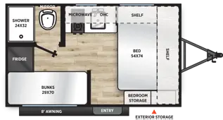 13BHX Floorplan Image