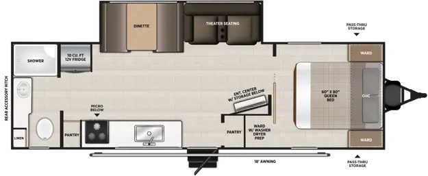 255RBHL Floorplan Image