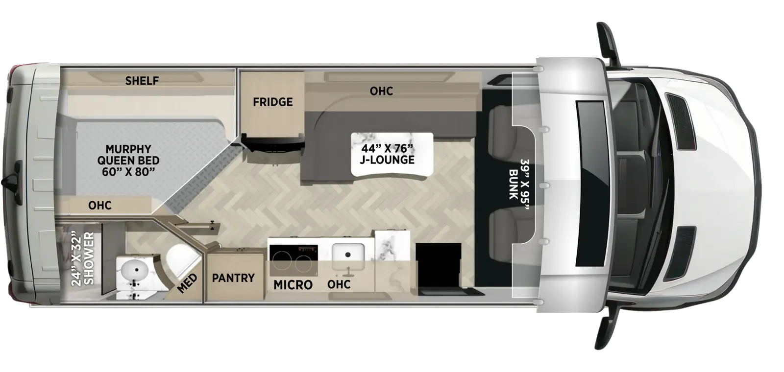 Cross Trail 22XG floorplan