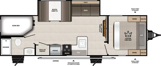 263BHXL Floorplan Image