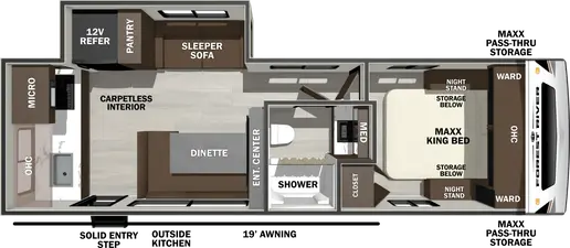 249RKX Floorplan Image