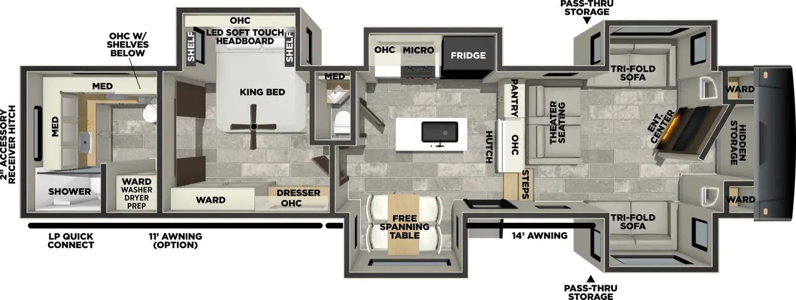 Brookstone 344FL floorplan