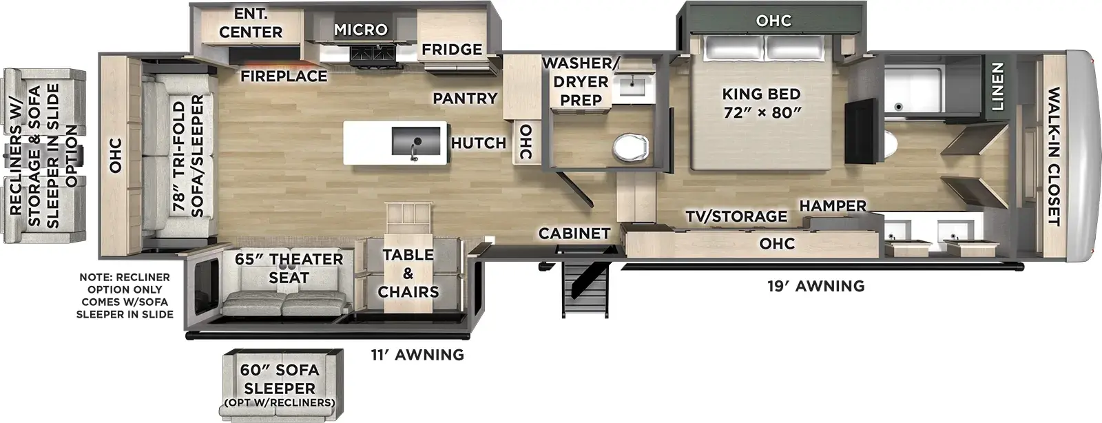 Puma Mesa 383RLH Floorplan