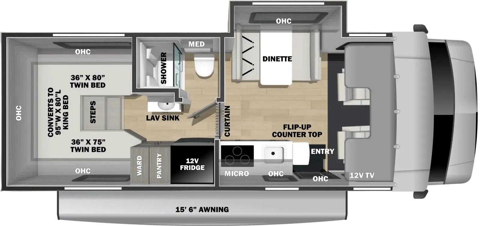 Forester 2531S Floorplan