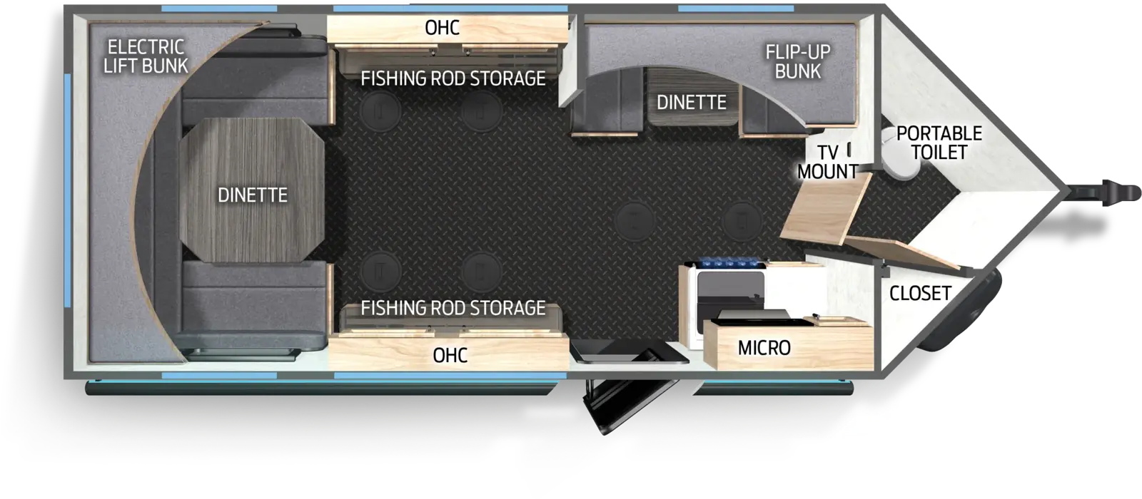 Grey Wolf 16BF Floorplan