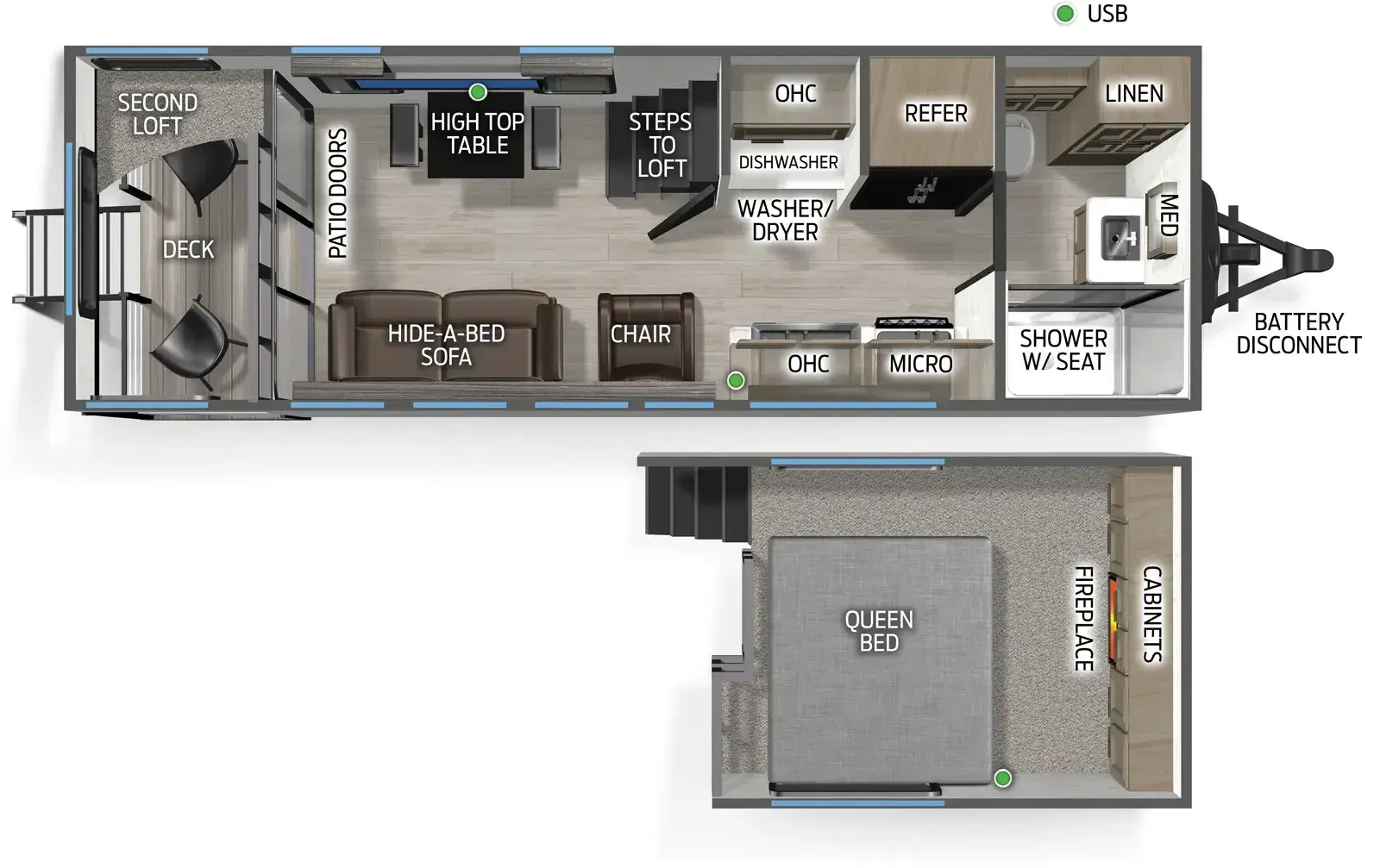 Timberwolf 16ML Floorplan