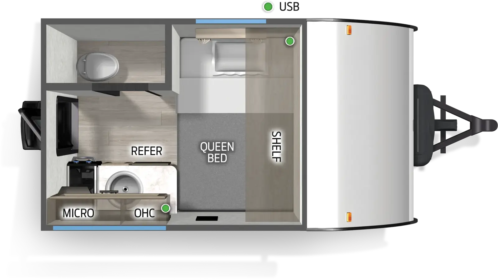 Cascade 9REXC Floorplan