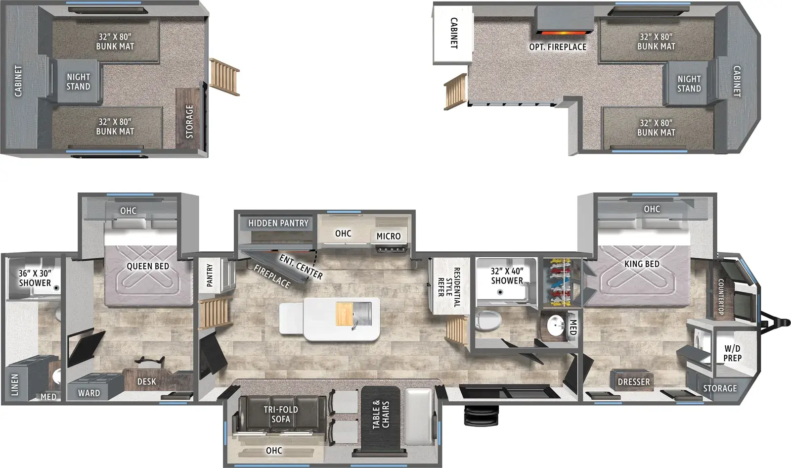 Puma Vista 421LFT floorplan