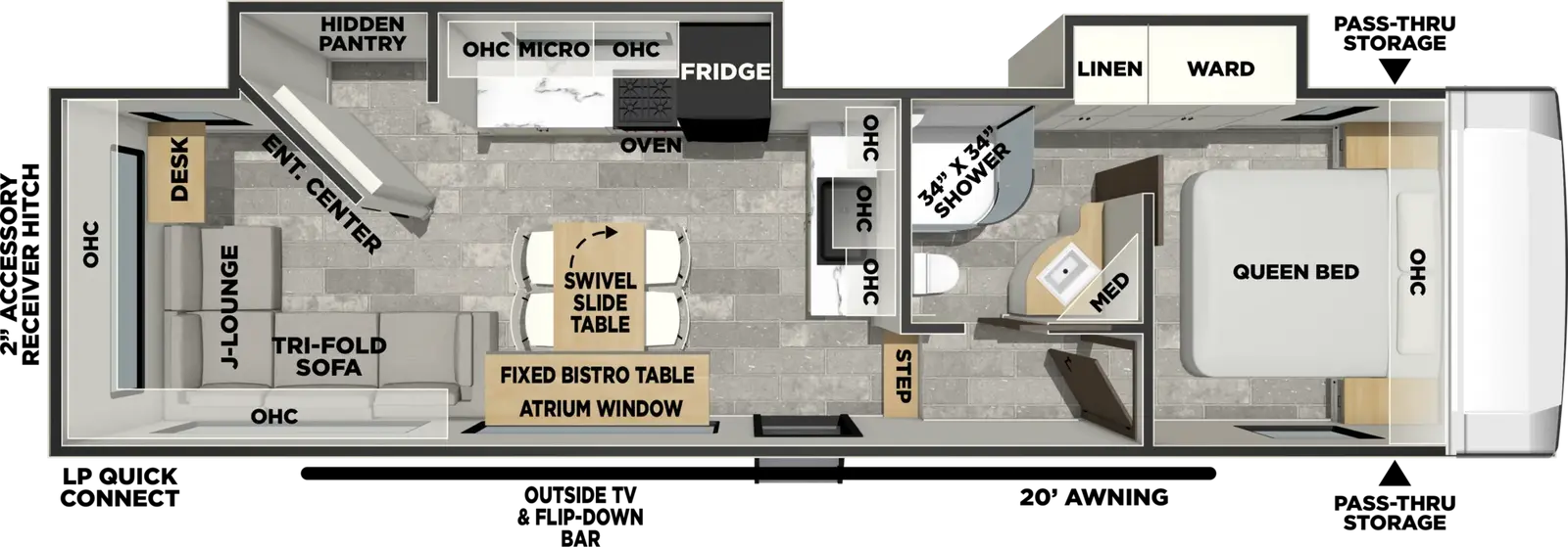Phoenix 27BAR floorplan