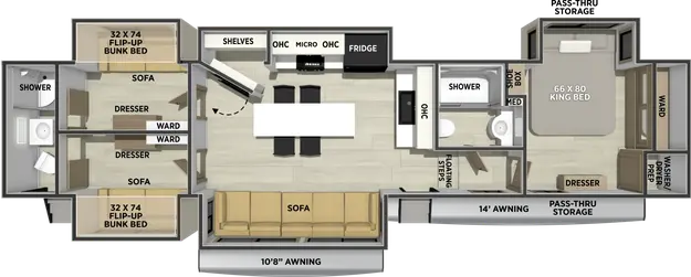 3903B2B Floorplan Image