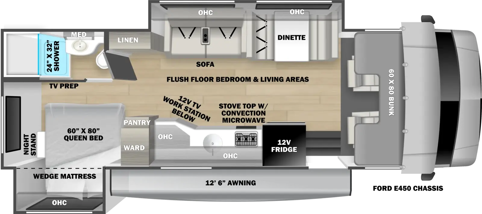 Forester 2551DSLE Floorplan