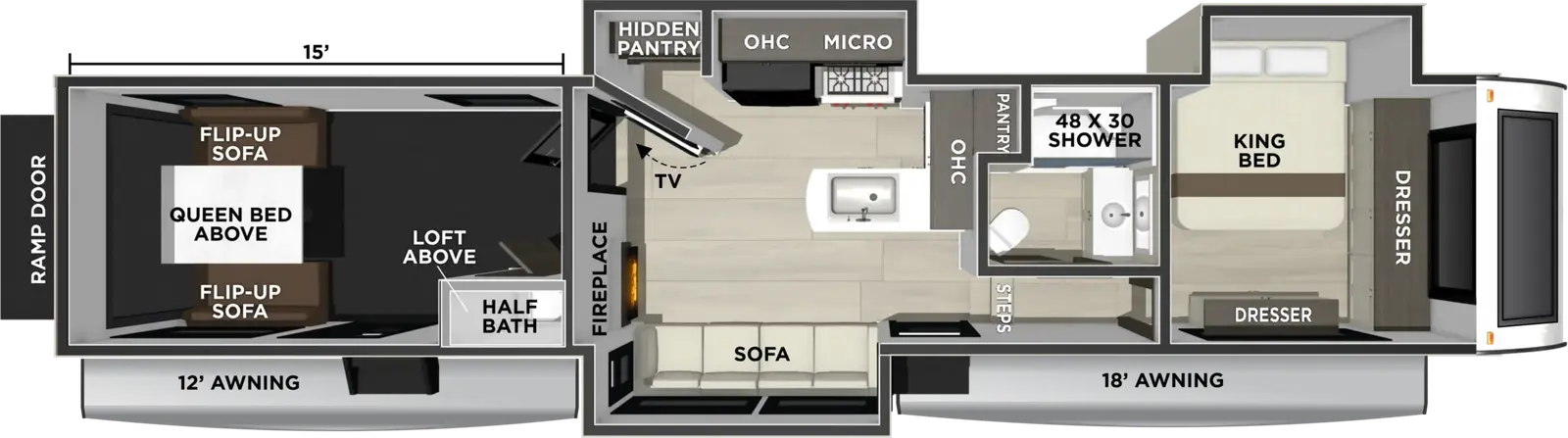 Vengeance 4415 Floorplan