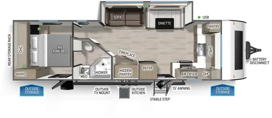 270FKC Floorplan Image