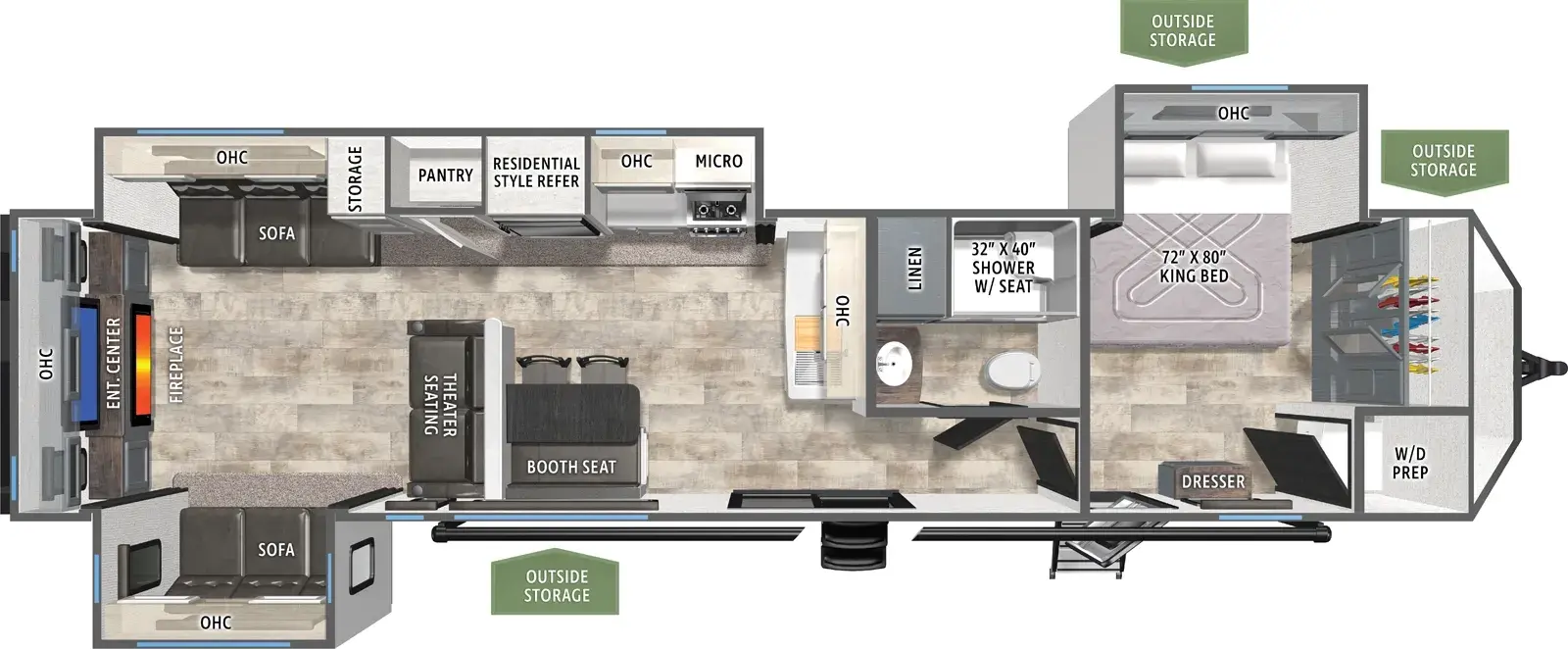 Puma Vista 38DEN - DSO Floorplan