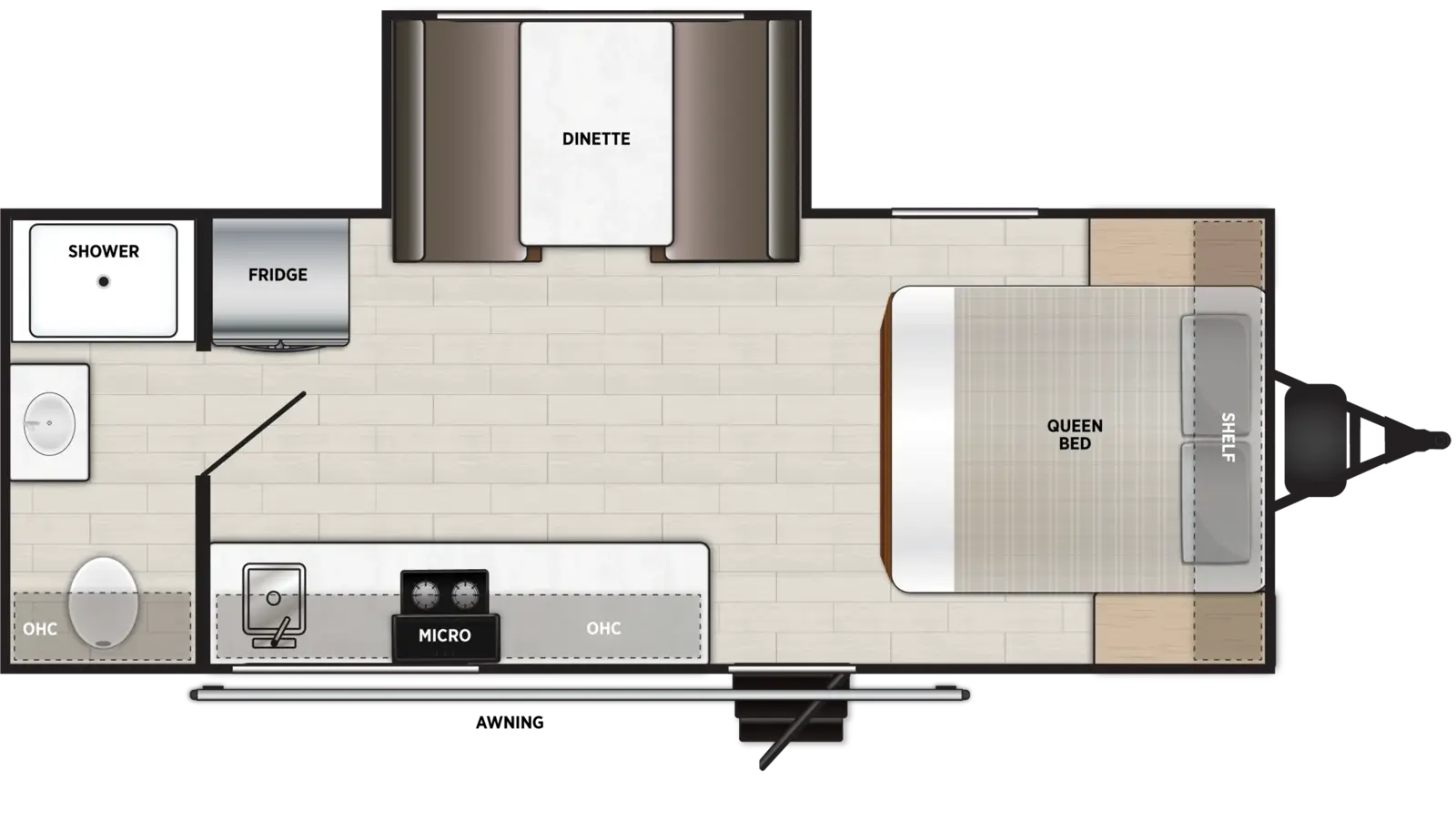 Evo 177RBSE Floorplan