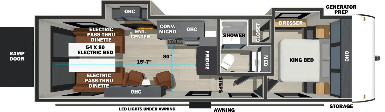 Sandstorm 2800 Floorplan