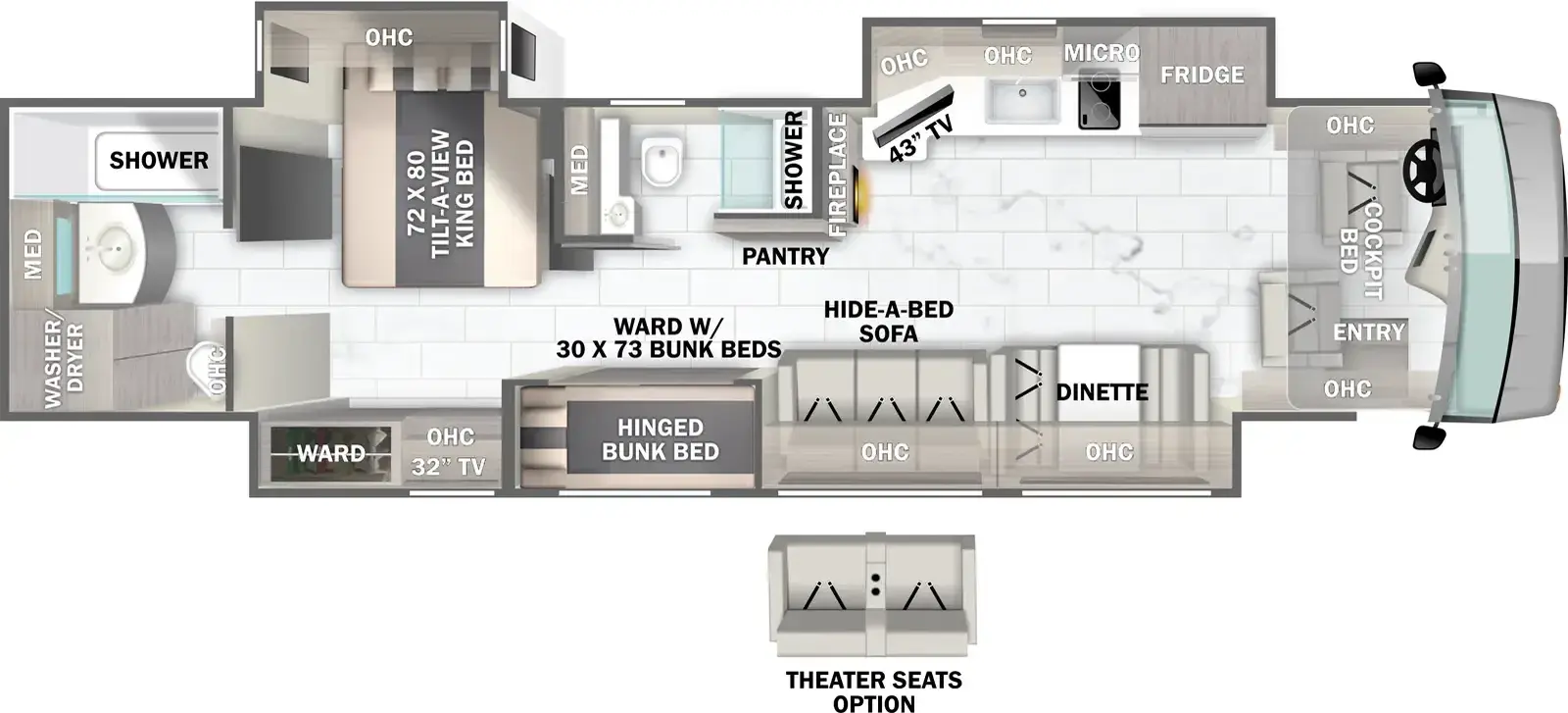 Berkshire 40F floorplan