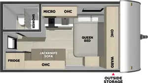 160RE Floorplan Image