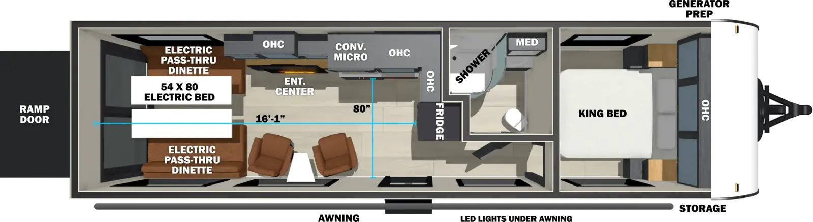 Stealth 2730 Floorplan