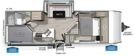 231BHFGC Floorplan Image