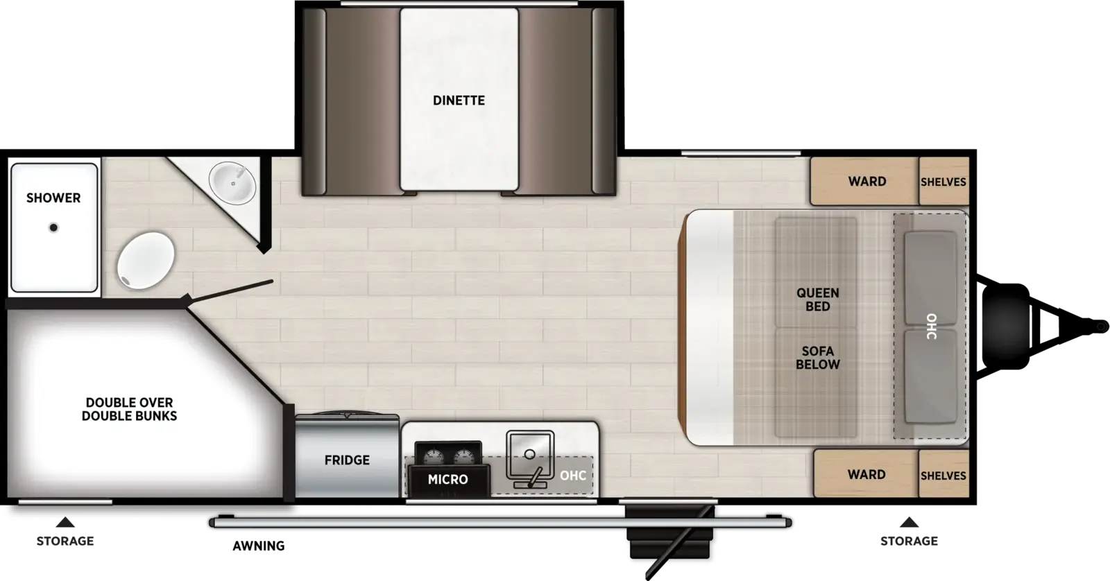 Salem Fsx 178BH Floorplan