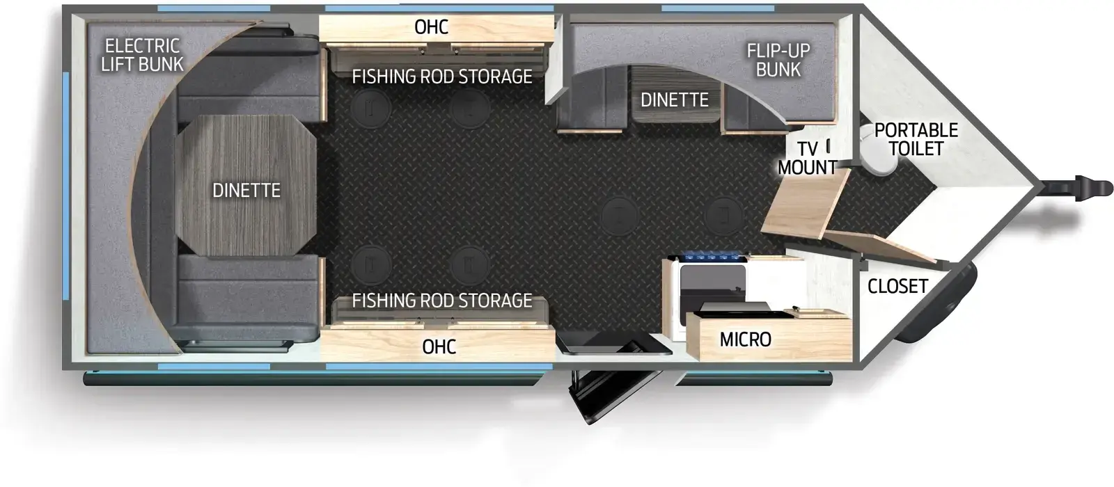 Grey Wolf 16BF Floorplan