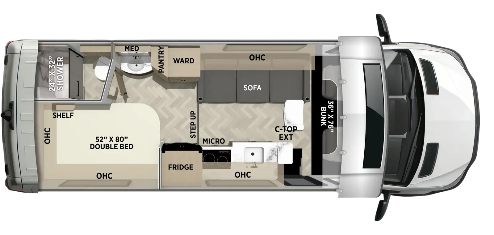 Cross Trail 24FL floorplan