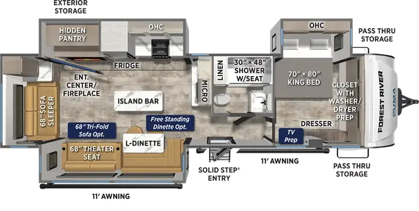 3380RLBT Floorplan Image