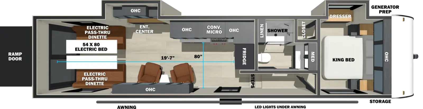 Stealth 3300 Floorplan