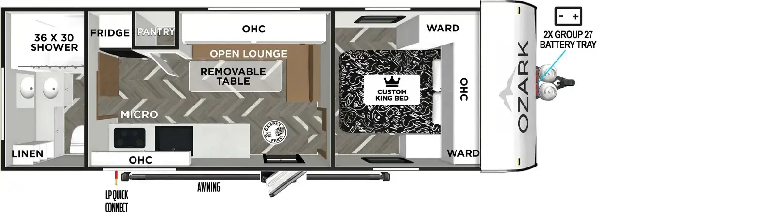 2300RBLE Floorplan Image