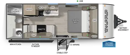 16FQBLW Floorplan Image