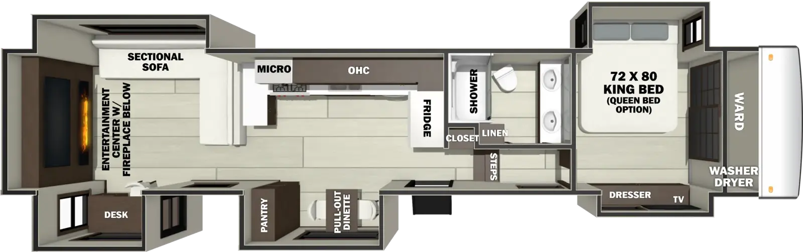 Riverstone 420RE Floorplan