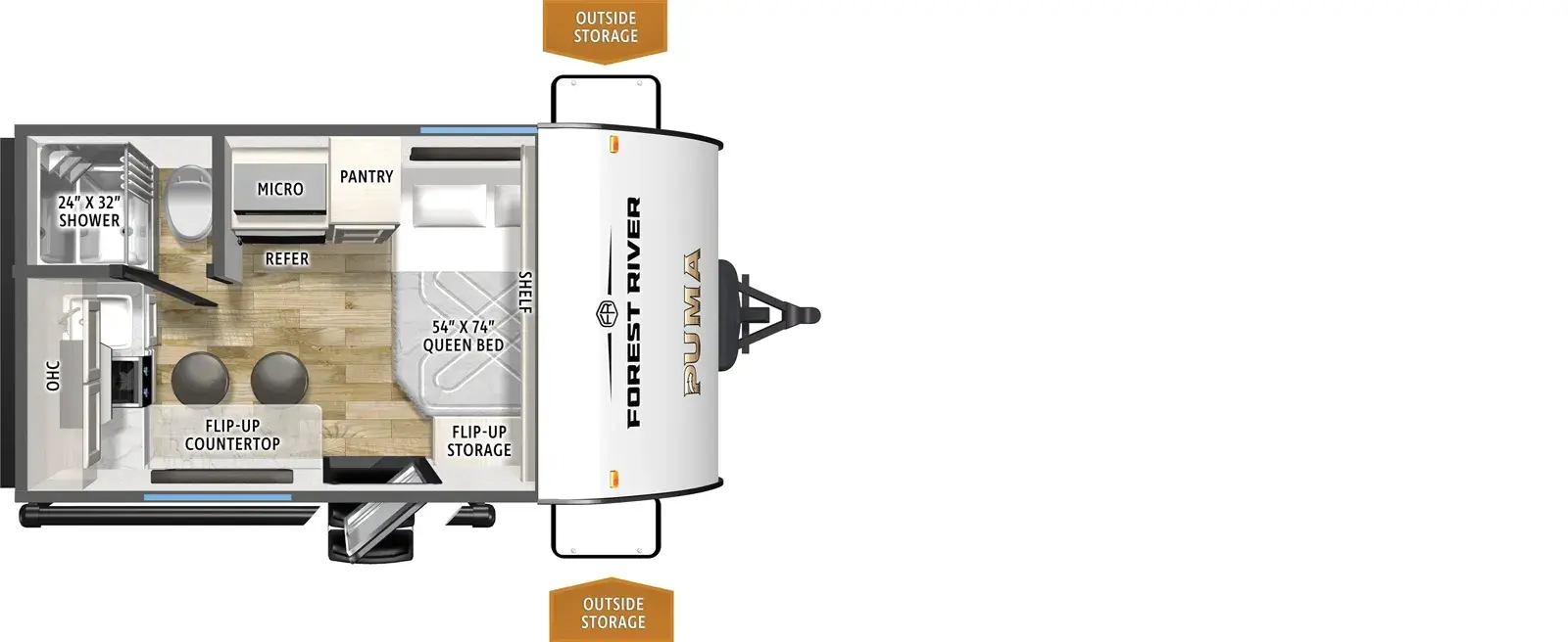120RKCE Floorplan Image