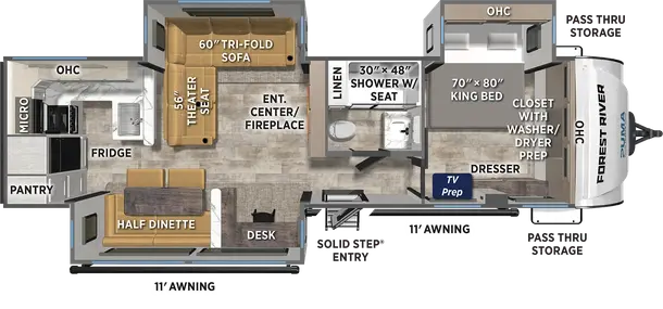 3070RKLS Floorplan Image