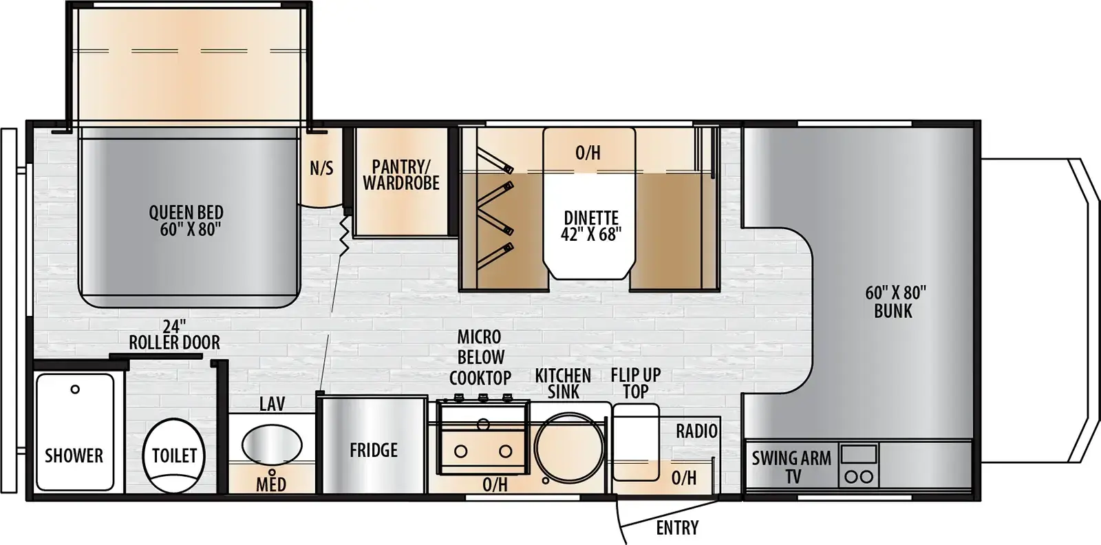 Entrada 220S floorplan