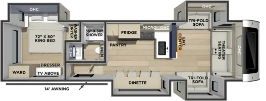 363FL Floorplan Image