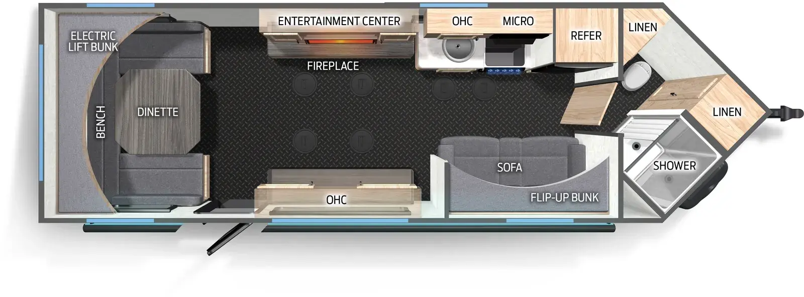 Cascade 21GPC floorplan