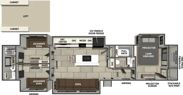 40TRIPBR Floorplan Image
