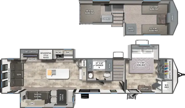 401RLFT Floorplan Image