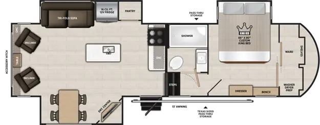 286RL Floorplan Image