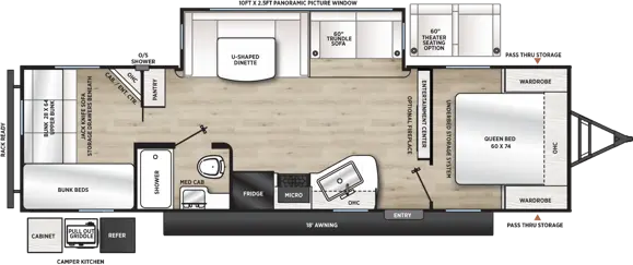 293QBCK Floorplan Image